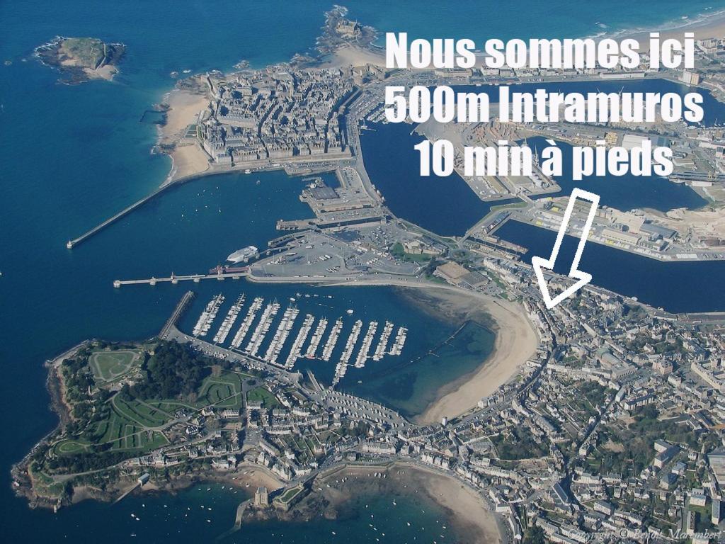 L'Atelier - Rdc - Plage 50M - Remparts 500M サン・マロ エクステリア 写真