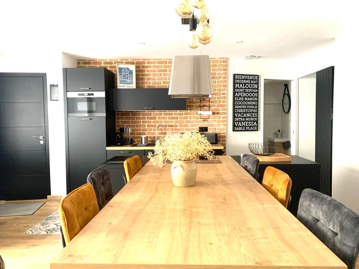 L'Atelier - Rdc - Plage 50M - Remparts 500M サン・マロ エクステリア 写真