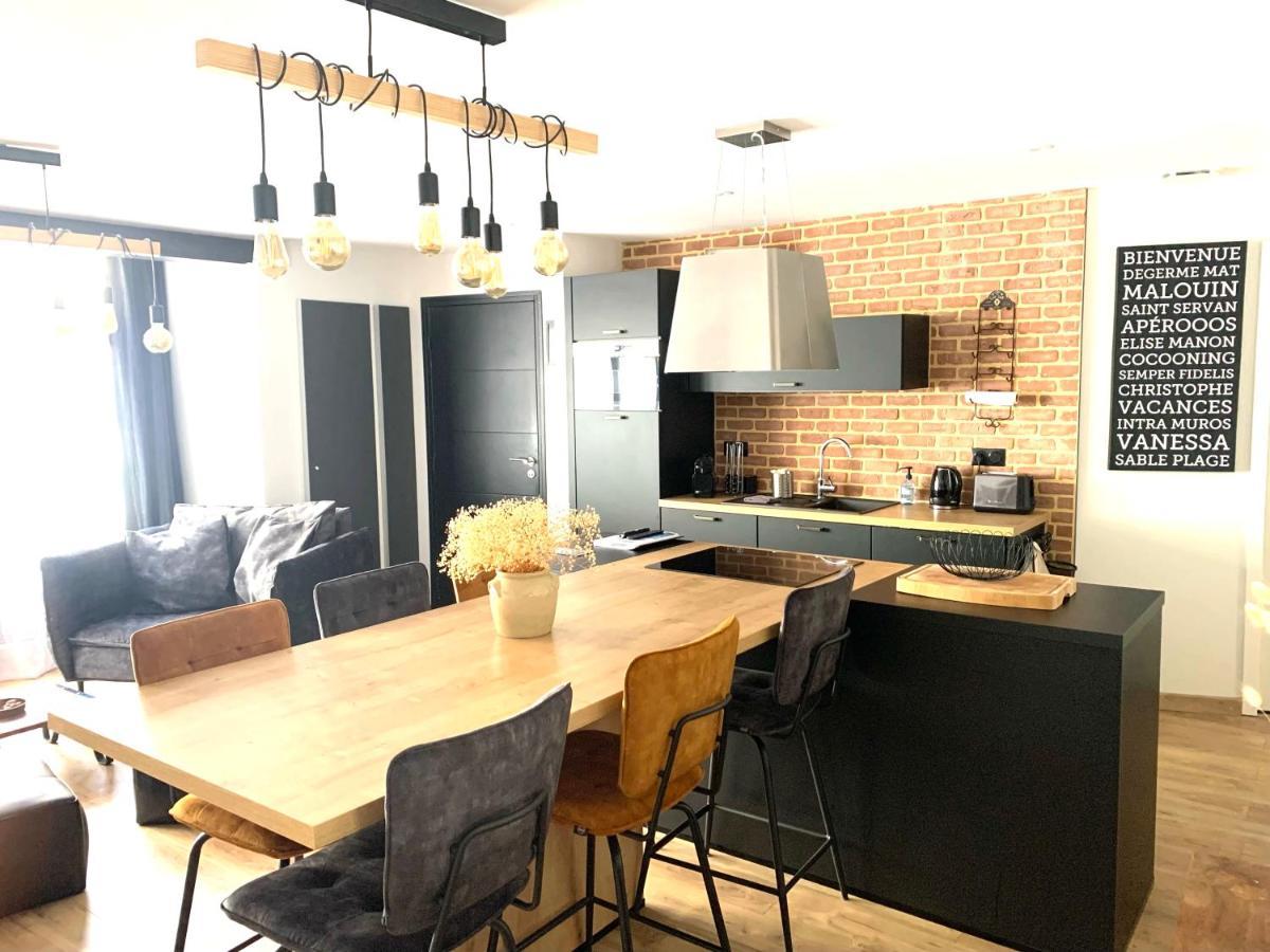 L'Atelier - Rdc - Plage 50M - Remparts 500M サン・マロ エクステリア 写真